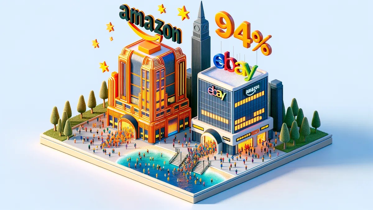 Amazon overtakes eBay as Australia top marketplace